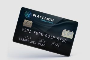 Flat Earth Credit Union Card